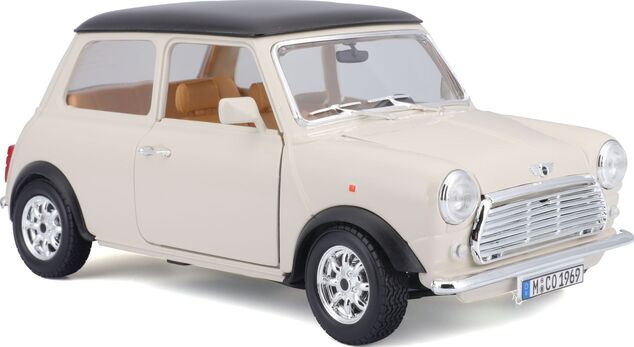 Bburago 1:18 Mini Cooper (1969) Beige