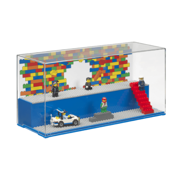 LEGO® ICONIC Spiel- und Sammelbox – blau