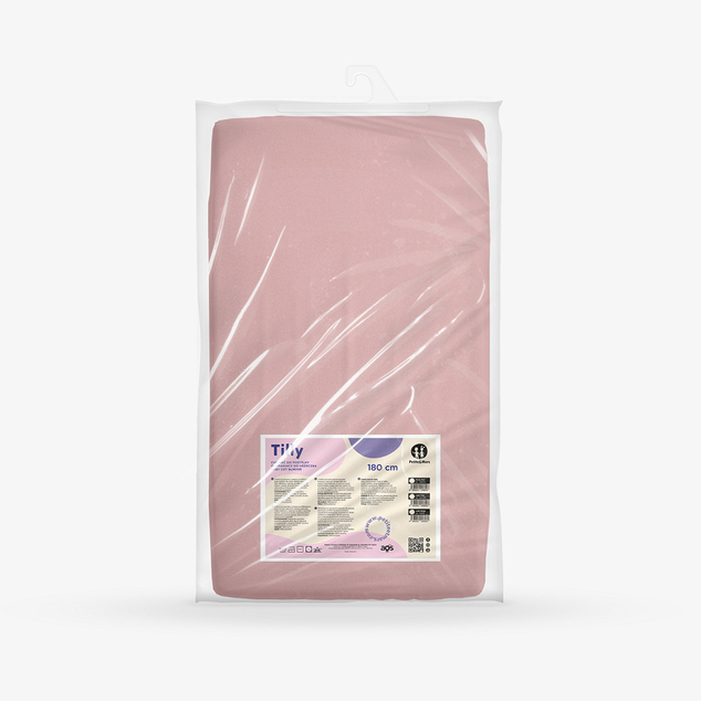PETITE&amp;MARS Mantinel ochranný do postieľky TILLY Dusty Pink 180 cm