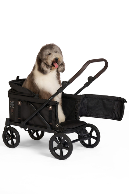 FIKAGO Kinderwagen Kross Schwarz