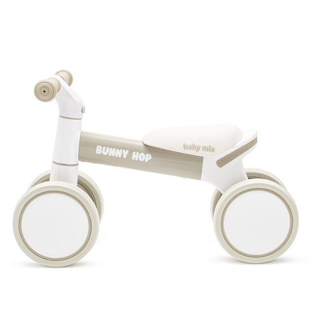 Detské odrážadlo Baby Mix Bunny Hop sivé