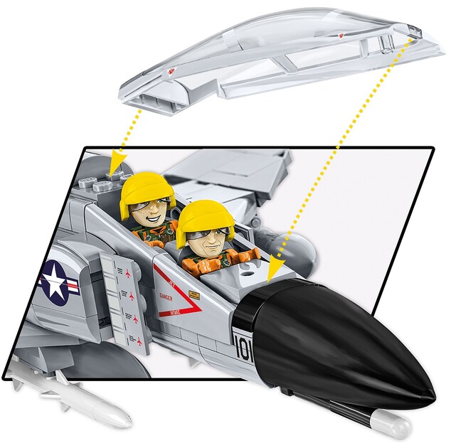 Cobi Armed Forces F-4 Phanthom II, 1:48, 703 k