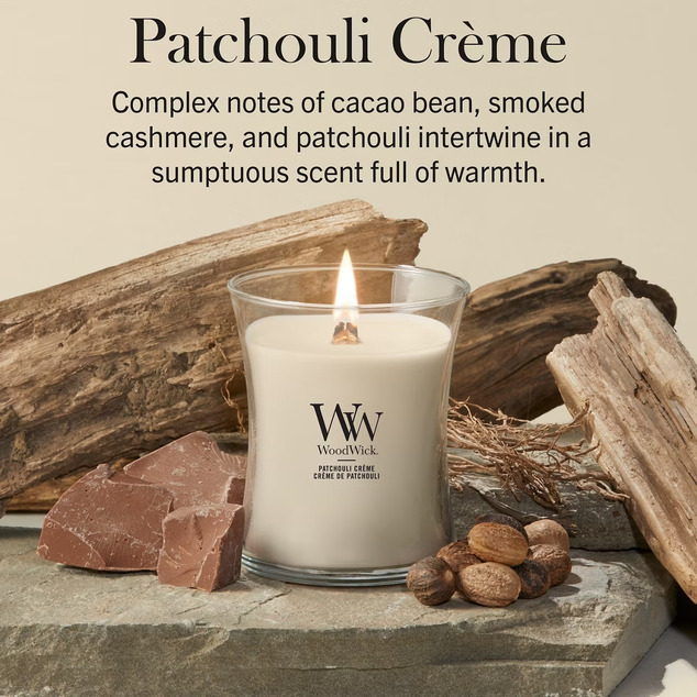 WW Kerze Mittel Patchouli Créme
