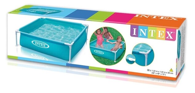 Intex 57173 Frame Mini modrý 122x122x30 cm