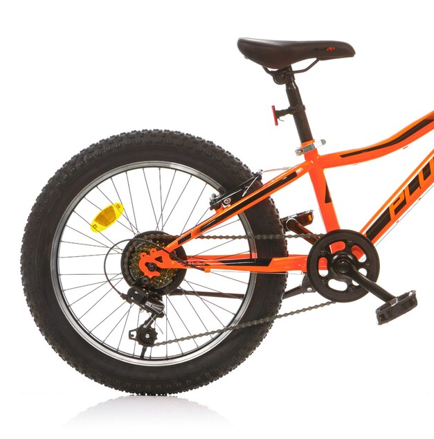 Dino Bikes - Detský bicykel 20" 420UP-26 -AURELIA plus oranžový s prevodmi
