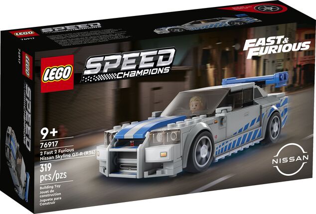 LEGO® Speed Champions 76917 2 Fast 2 Furious Nissan Skyline GT-R (R34)