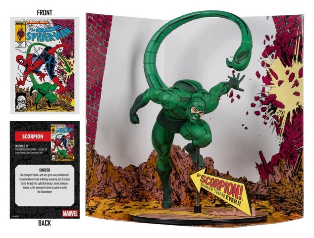 Колекция Marvel PVC фигура 1/10 Скорпион (The Amazing Spider-Man #318) 17 см