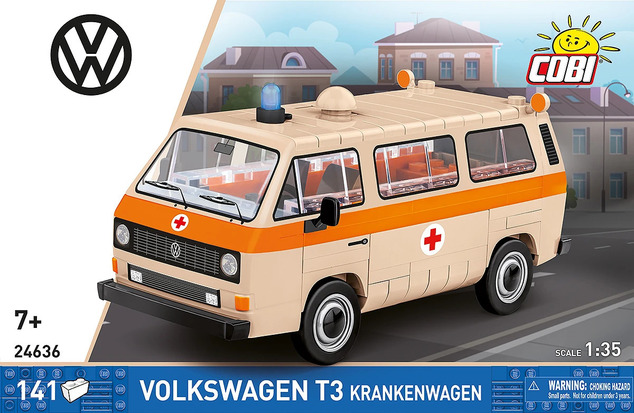 Cobi Volkswagen T3 Hitna pomoć, 1:35, 146 k
