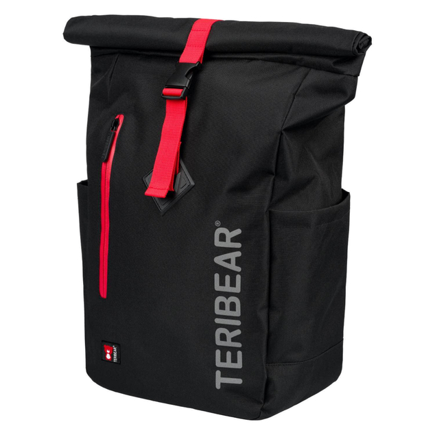 Zaino con cerniera TERIBEAR nero
