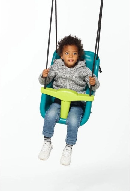 2Kids Toys Plastová baby hojdačka tyrkysová