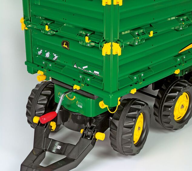 Rollytoys Vlečka John Deere vyklápacia na 3 strany