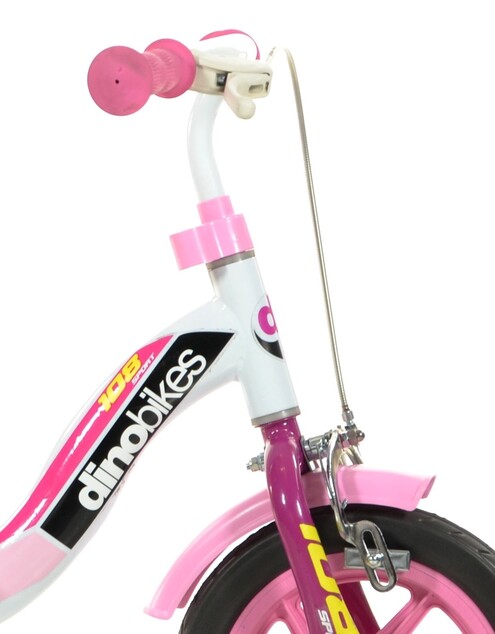 Dino Bikes - Detský bicykel 10" 108FLG s prednou brzdou - Girl 2017
