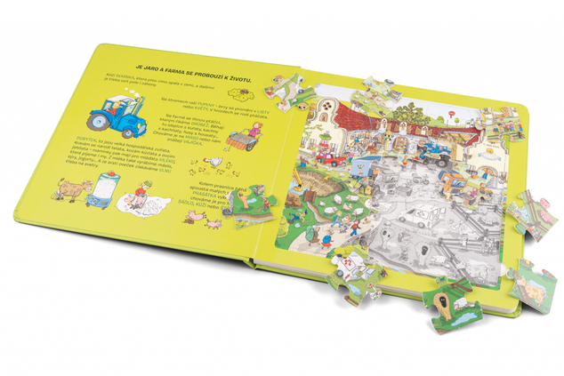 FARMA - Puzzle, omalovánky, kvízy