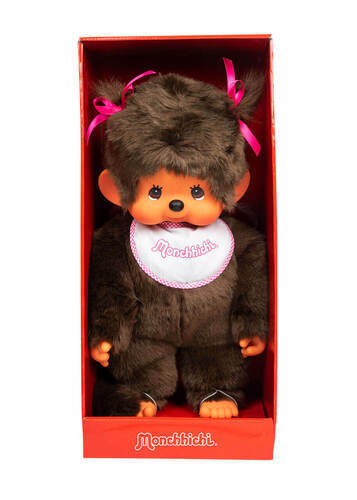 Monchhichi Mončiči ragazza con bavaglino 20 cm