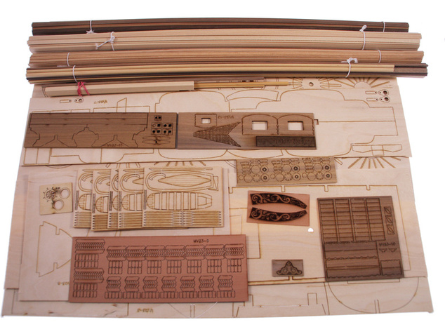 MAMOLI L'Orenoque 1848 1:100 kit