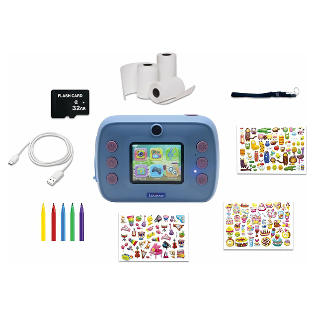Lexibook Cámara instantánea para niños StarCAM Disney Stitch
