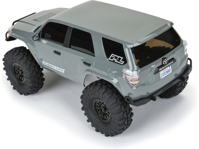 Pro-Line karosérie 1:24 2024 Toyota 4Runner rázvor 132mm, šedá, zostavená: Axial SCX24