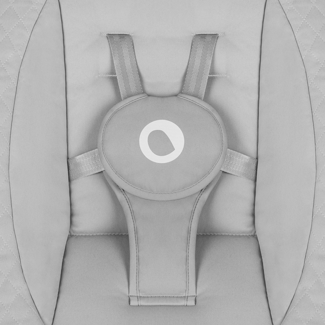 LIONELO Hamaca para bebés Iris Grey Concrete, 0m+