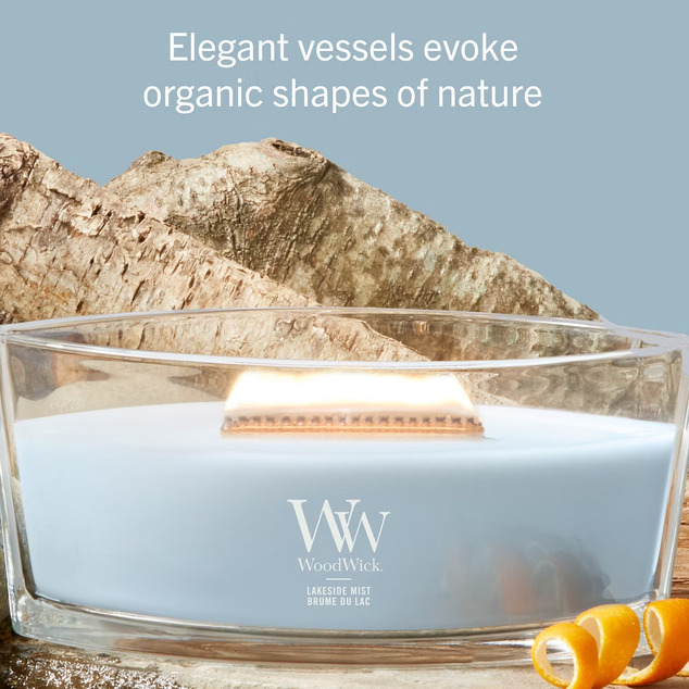 WW Kerze Boot Lakeside Mist