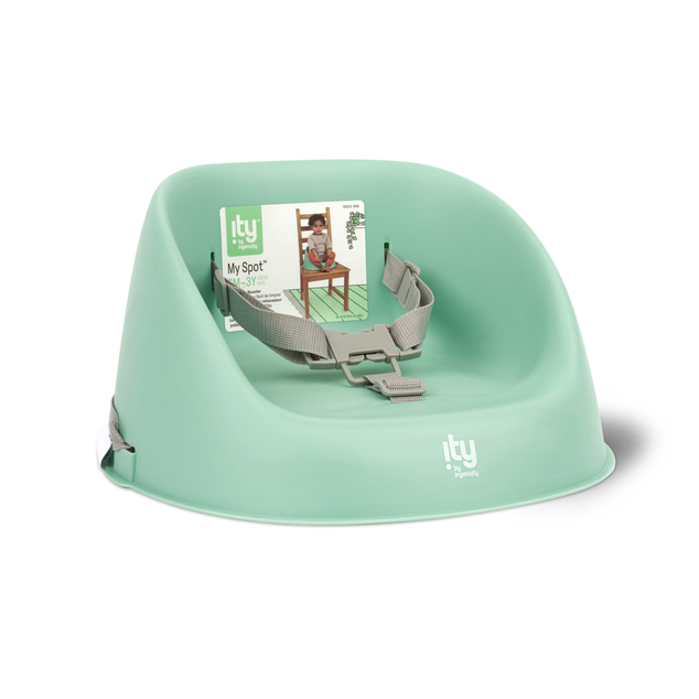 INGENUITY Podsedák za jedilno mizo Easy Clean Booster Green do 15KG