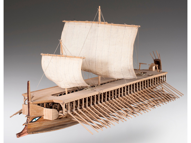 Dušek triremă greacă 480 î.Hr. 1:72 kit