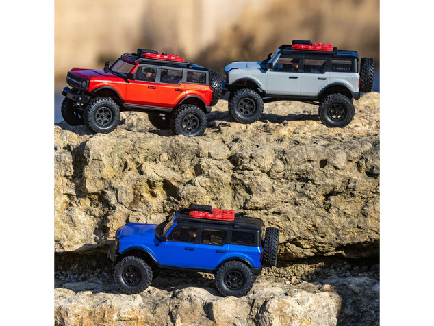 Axial SCX24 Ford Bronco 2021 1:24 4WD RTR červený