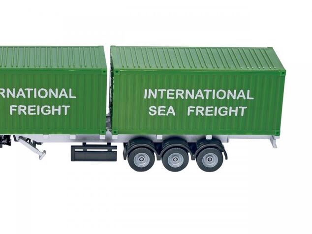 SIKU Super - LKW kamión s 2 kontajnermi