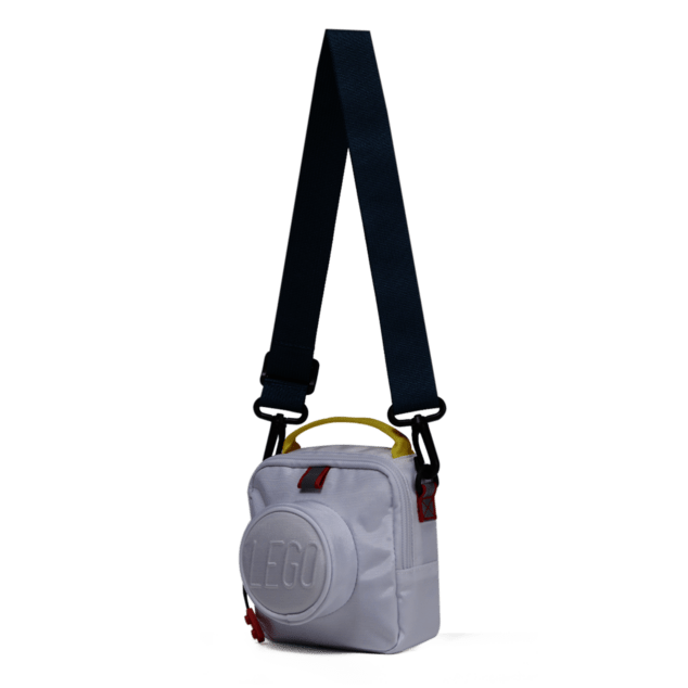 LEGO Signature Brick 1x1 mini crossbody borsa - bianca