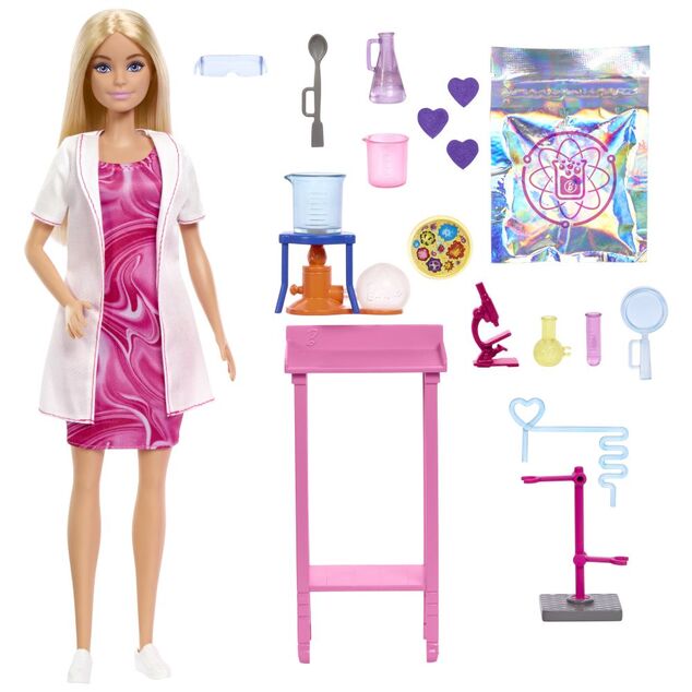 Mattel Barbie Bábika v povolania - Vedkyňa