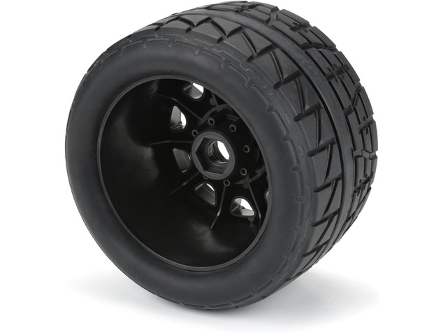 Pro-Line kolo 3.8" 1:8, pneu Menácia HP BELTE, disk čený H17 (2)