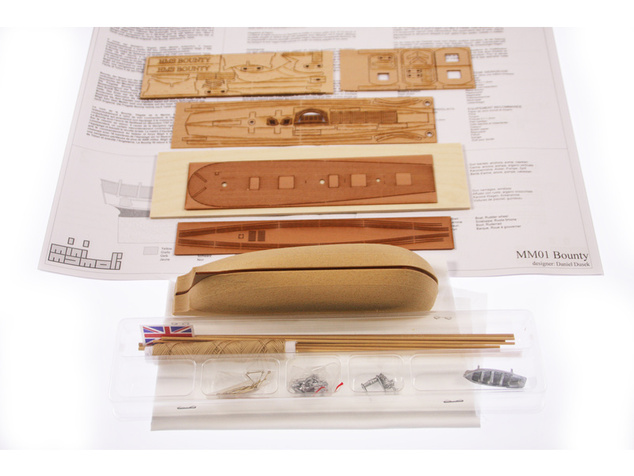 MINI MAMOLI HMS Bounty 1:135 kit