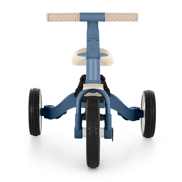 PETITE&amp;MARS Triciclo multifuncional 5 en 1 Turbo Plus Ocean Blue