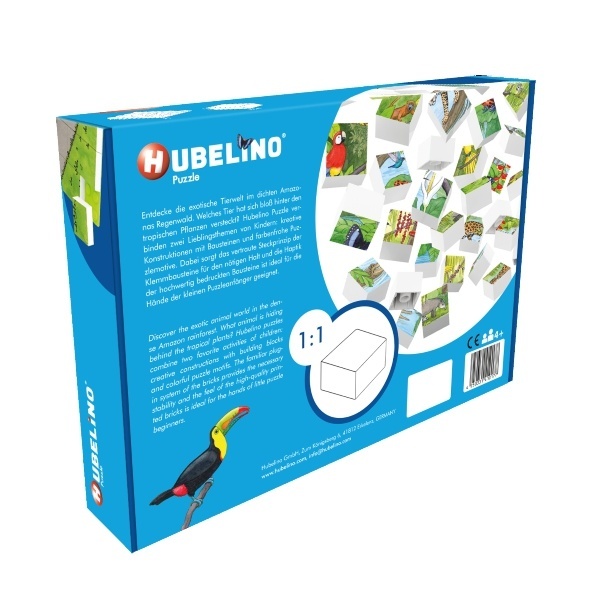 HUBELINO Puzzle-Zvieratá v pralese