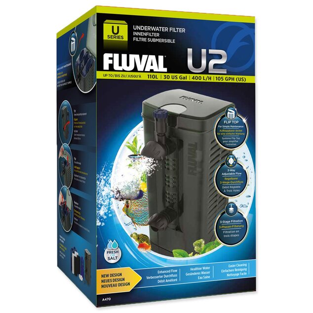 Filter Fluval U2 vnútorný, 400l/h