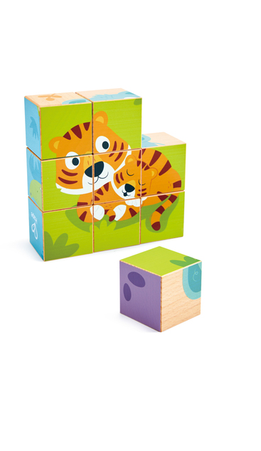 Hape Divje živali Blok Puzzle