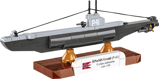 Cobi HNoMS Uredd (P-41) U-klasa podmornica 1:300, 137 k