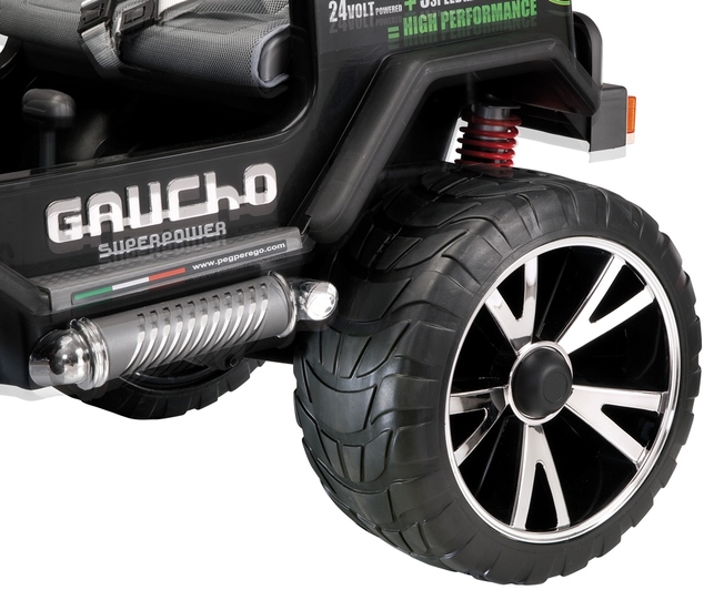 Peg-Pérego Gaucho Superpower 24V - 680W čierna