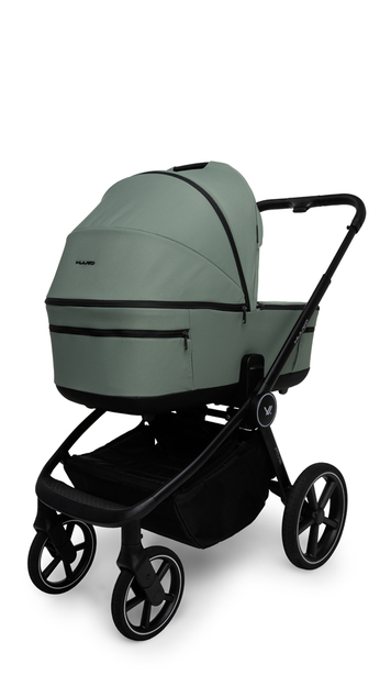 MUUVO Poussette combinée 2en1 Fold Pine Green
