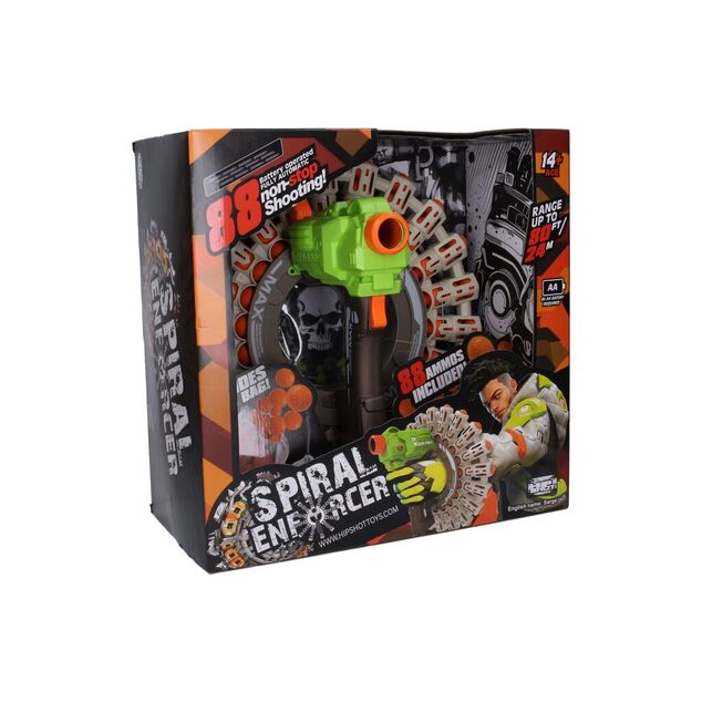 Pištol Spiral Enforcer s loptičkami 34,5 cm