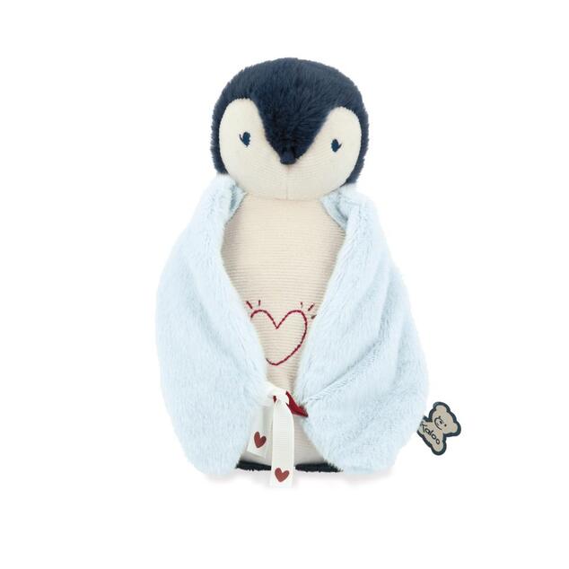 Kaloo Complices Kinder-Nachtlicht Plüsch-Pinguin blau 20 cm