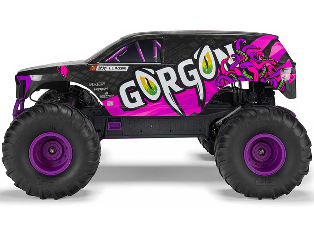Arrma Gorgon 1:10 Smart RTR oceľová