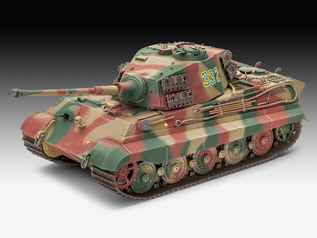 Plastik ModelKit Panzer 03249 - Tiger II Ausf. B (Henschel-Turm) (1:35)