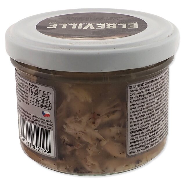 Pohár Elbeville Dog Urinary Tract Care, kuracie s pridaným petržlenom, púpavou, 220ml