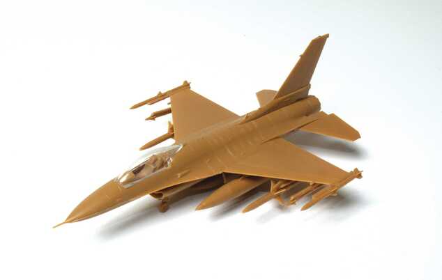 Modellbausatz Flugzeug 7435 - F-16 U.S. Fighter (1:144)