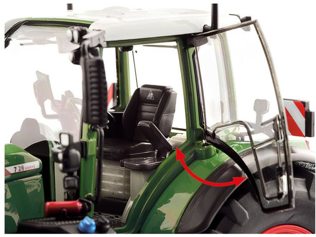 Wiking Fendt 724 Vario mit Frontlader Cargo 6.100