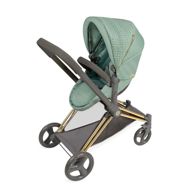 DeCuevas 81773 Skladací kočík pre bábiky 3 v 1 s taškou Capriccio 2025 - 73 cm