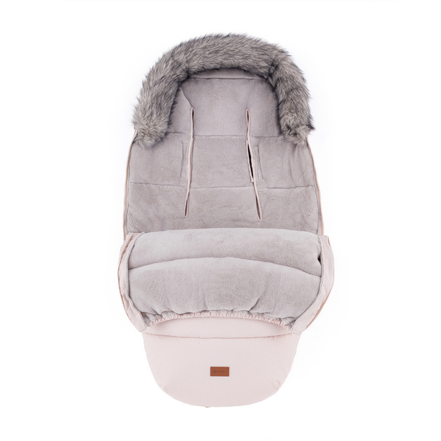 PETITE&amp;MARS Set zimska vreća Comfy 4u1 + rukavice za kolica Fjora Rose Petal