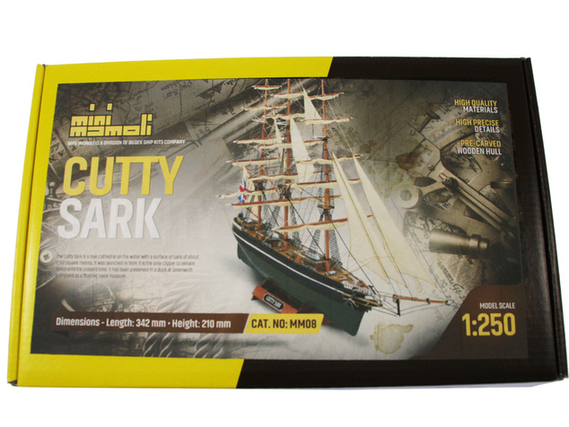 MINI MAMOLI Cutty Sark 1:250 kit
