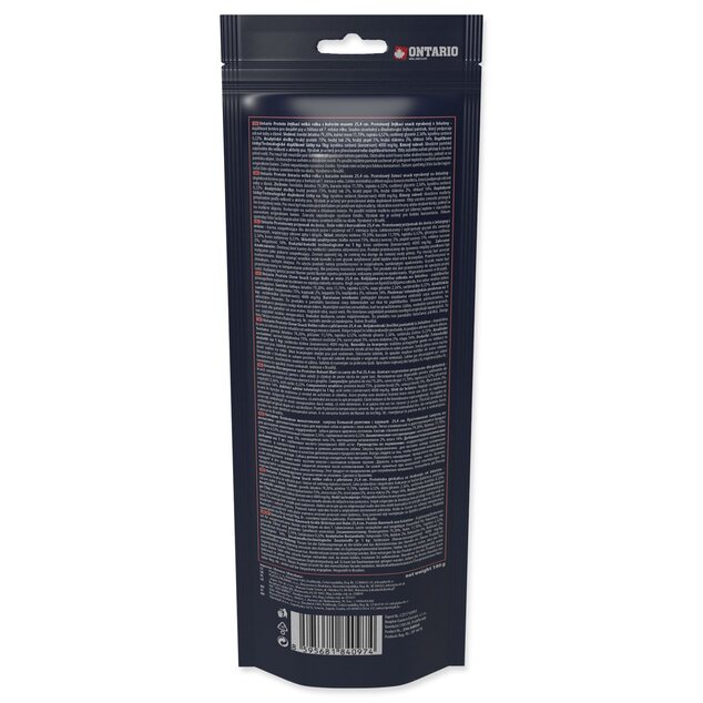 Pochúťka Ontario Protein kura, žuvacia rolka veľká 2ks 25,4cm, Large