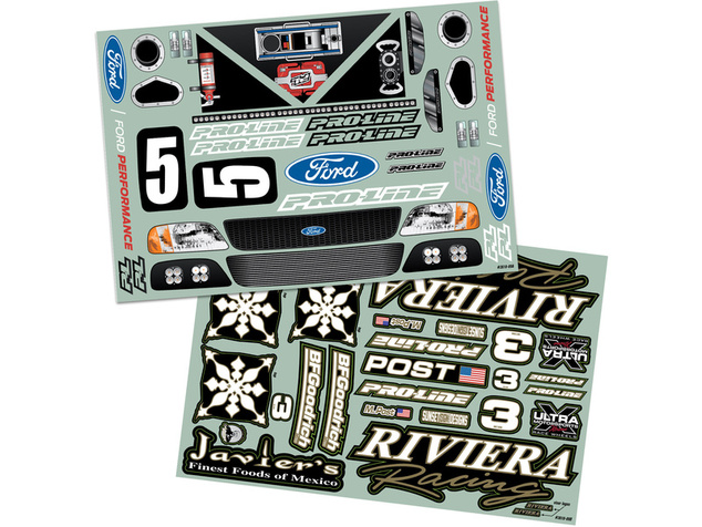 Pro-Line karosérie 1:7 1997 Ford F-150 Trophy Riviera Edition: Arrma Mojave 6S